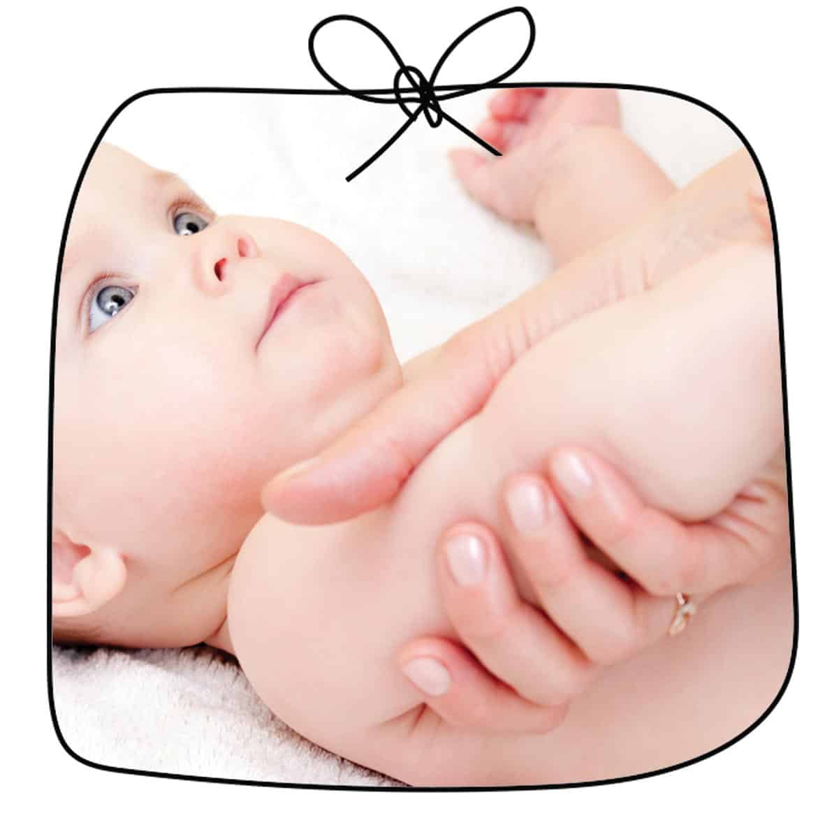 Massage bébé - Les Petits Pois