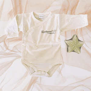 Coffret bébé body & savon par les Petits Pois