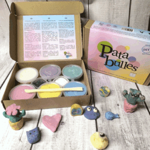 des savons à modeler colorés Patabulles, un jeu créatif et naturel pour enfants.